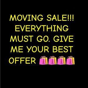 Moving Sale